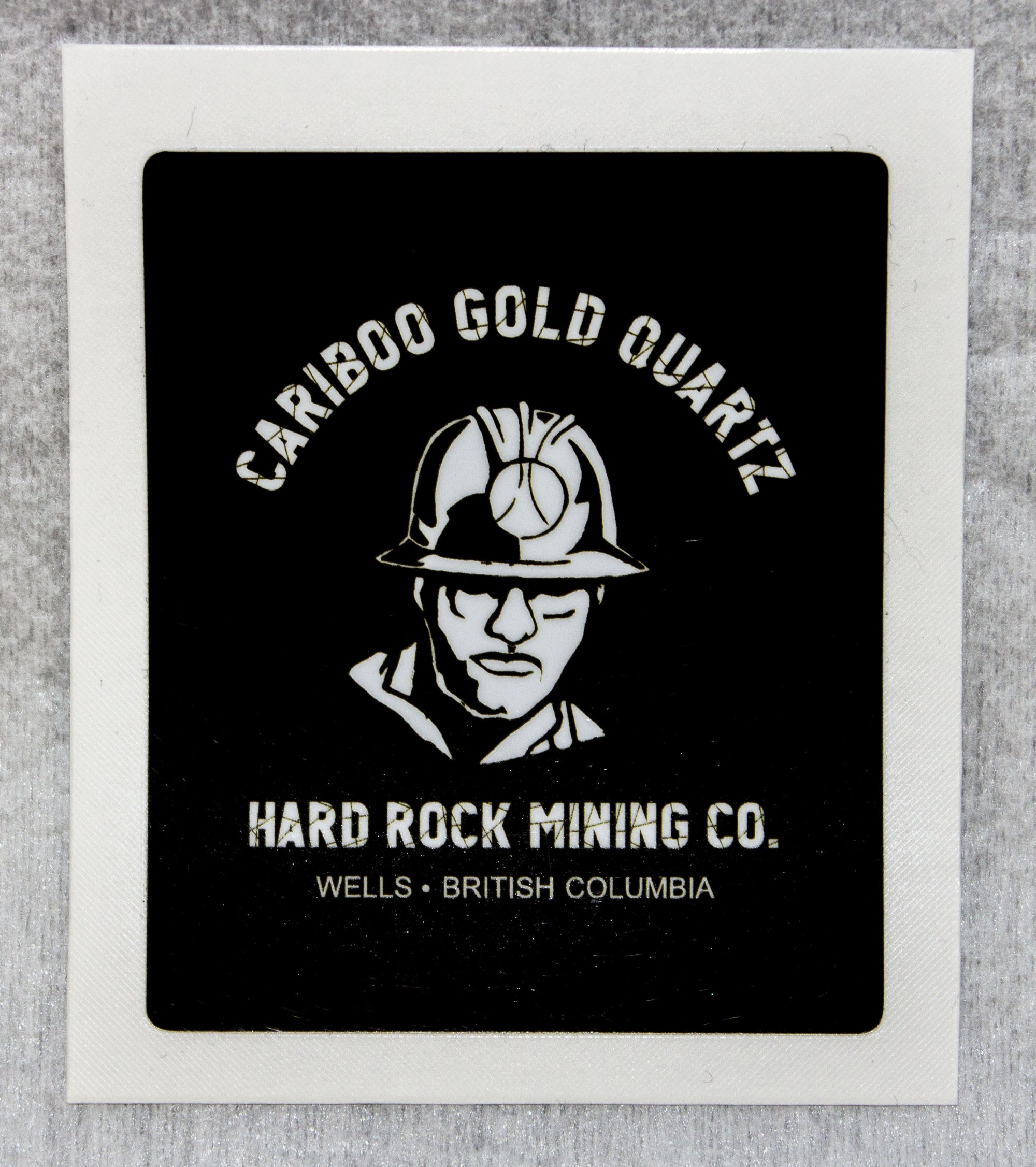 Cariboo Gold Quartz 2" Sticker