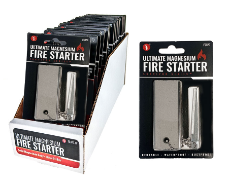 Ultimate Magnesium Fire Starter (3"x1")