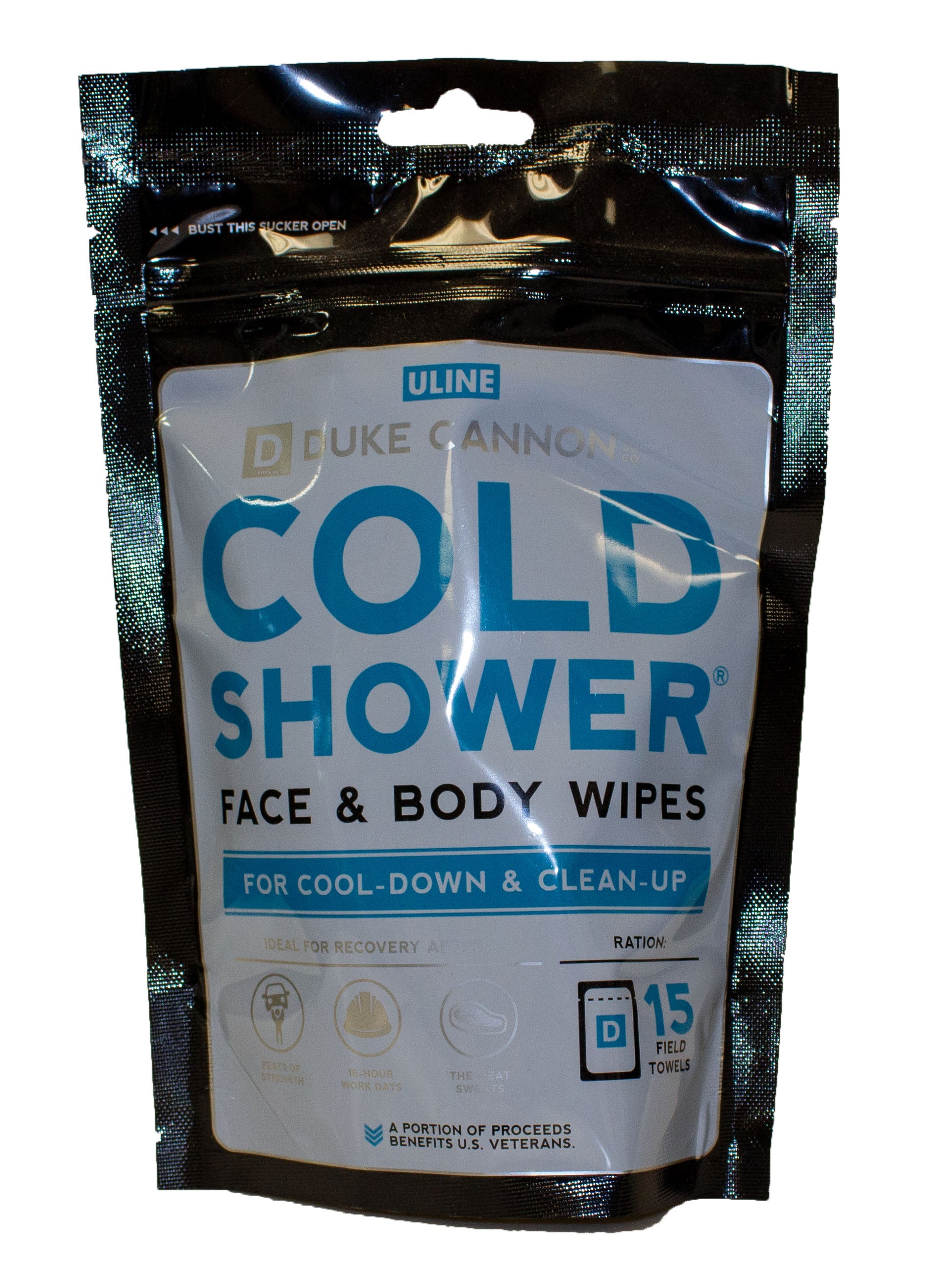 Cold Shower Face & Body Wipes