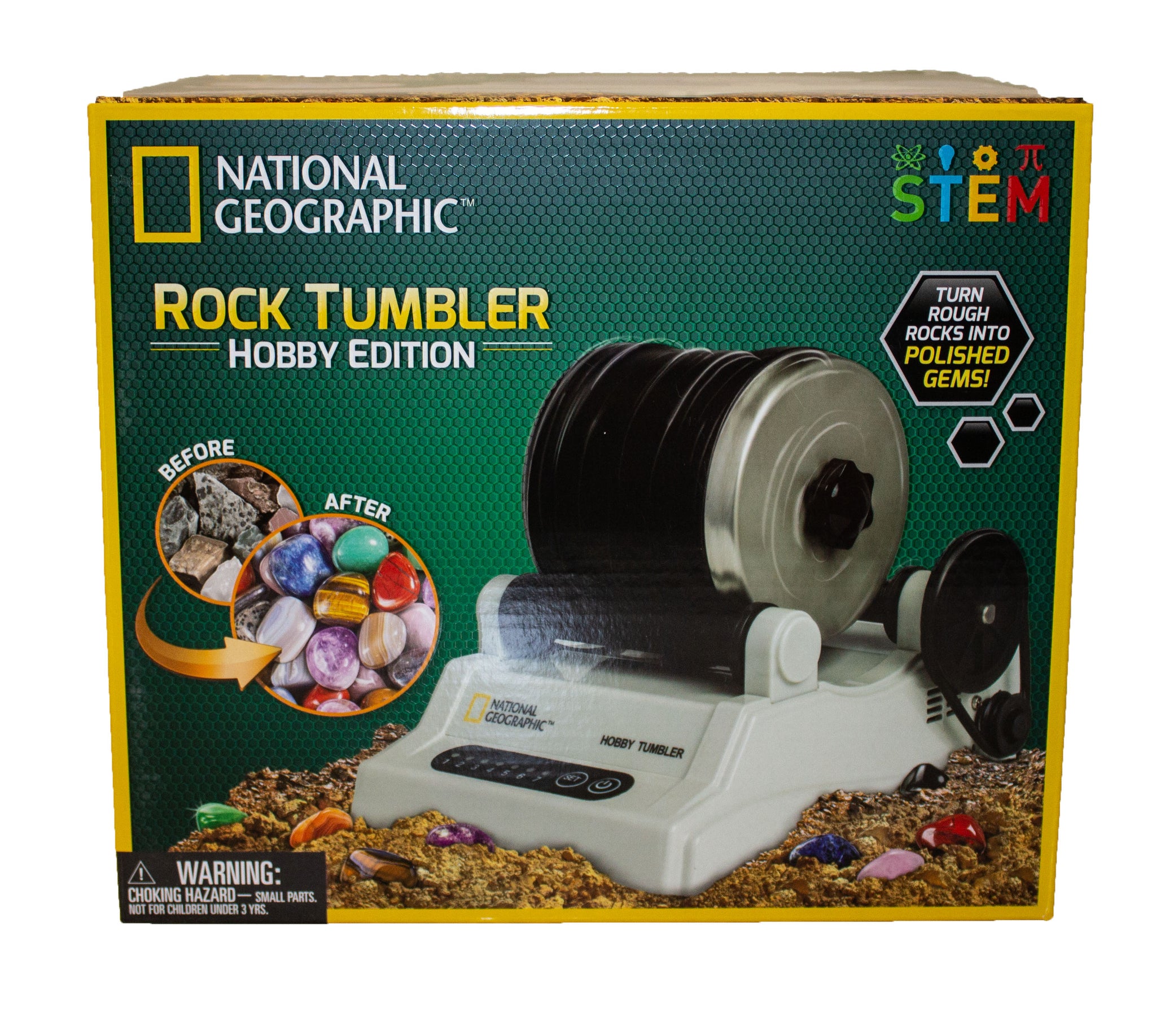 National Geographic Hobby Rock Tumbler - Gold Rush Supplies Inc.