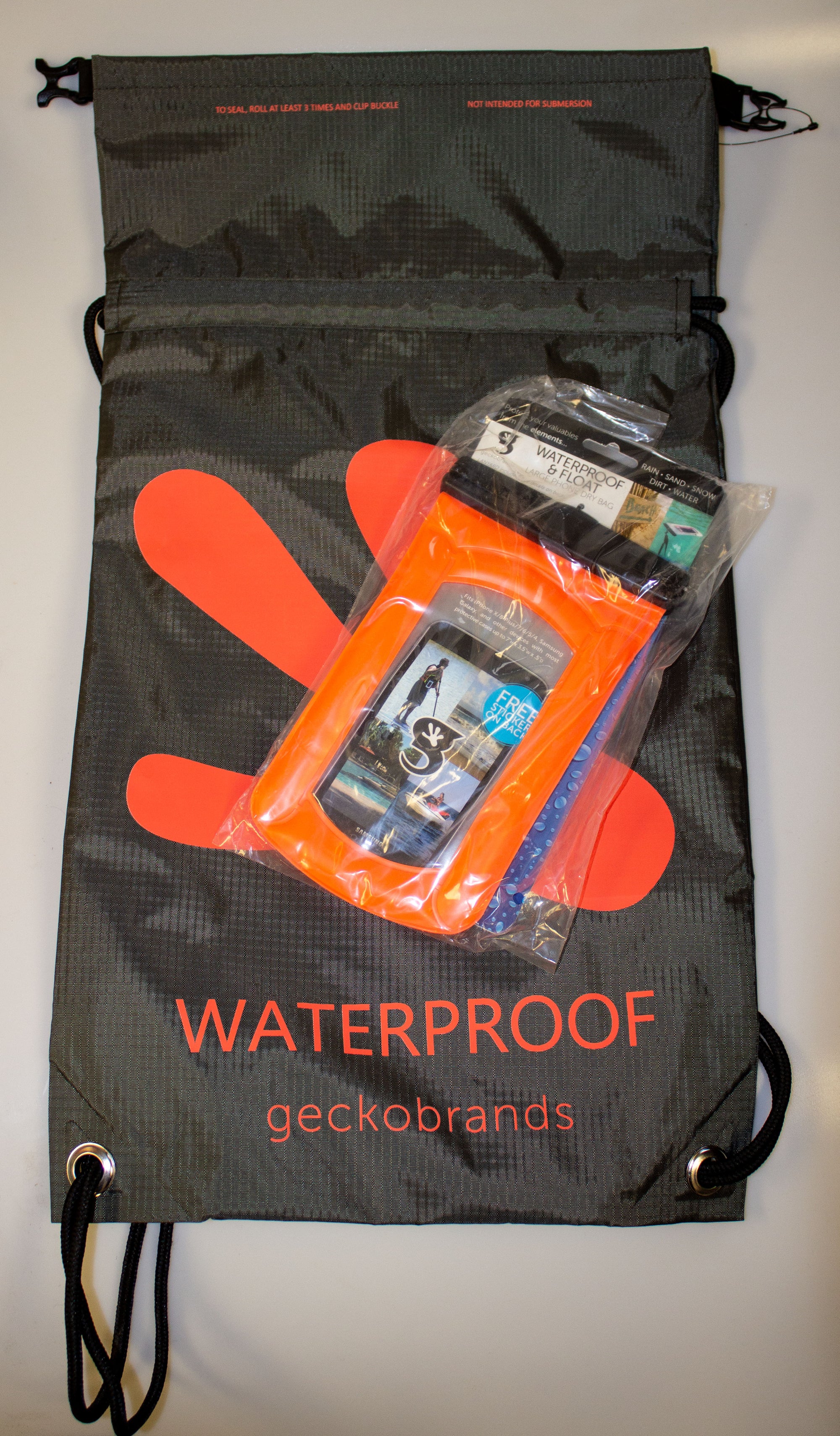 Waterproof Bag Combo (Orange)