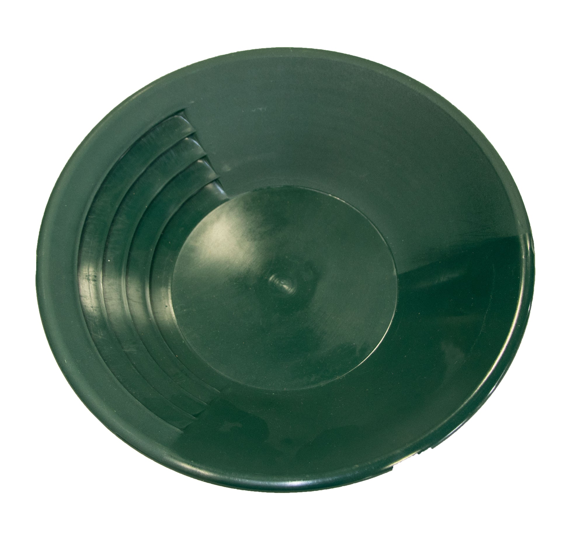 12" Gold Pan (Plastic/Green/Keene)