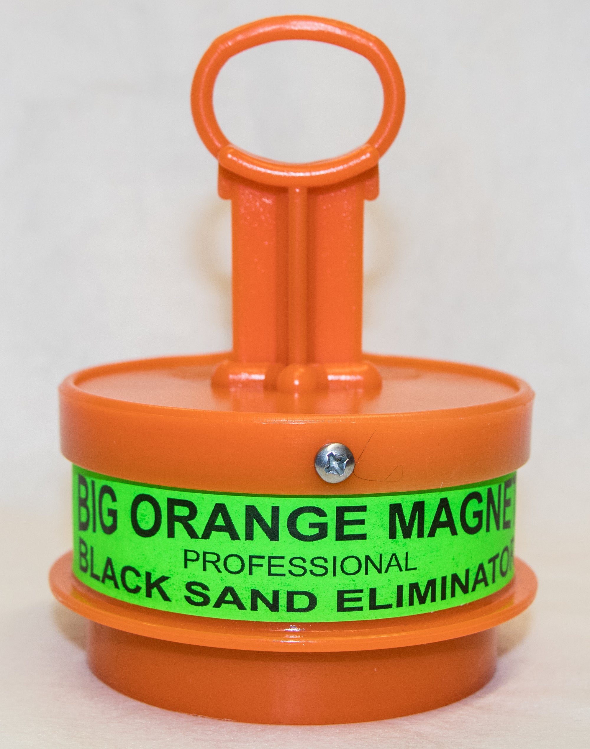 Large Orange Gold Magnet